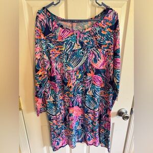 Lilly Pulitzer Pink and Blue dress